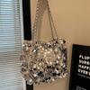 Large Capacity Pop-up Bag, Fashionable New Versatile Handbag, Shoulder Crossbody Bag Sequin Armpit Bag, Women's Bag