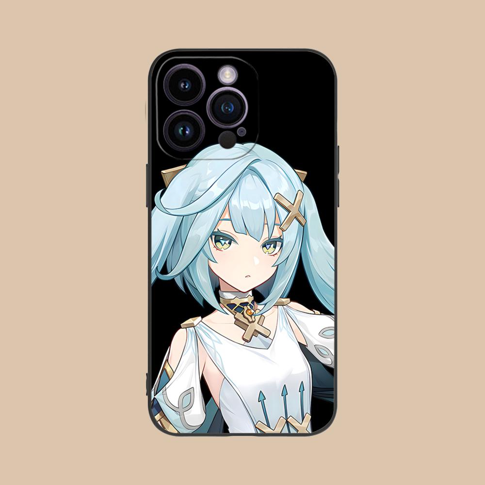 Game GI Faruzan Matte TPU Mobile Phone Case for iPhone 17 16 15 14 13 12 11 X XR XS 8 7 Air Pro Max Plus Mini Colorful Cover