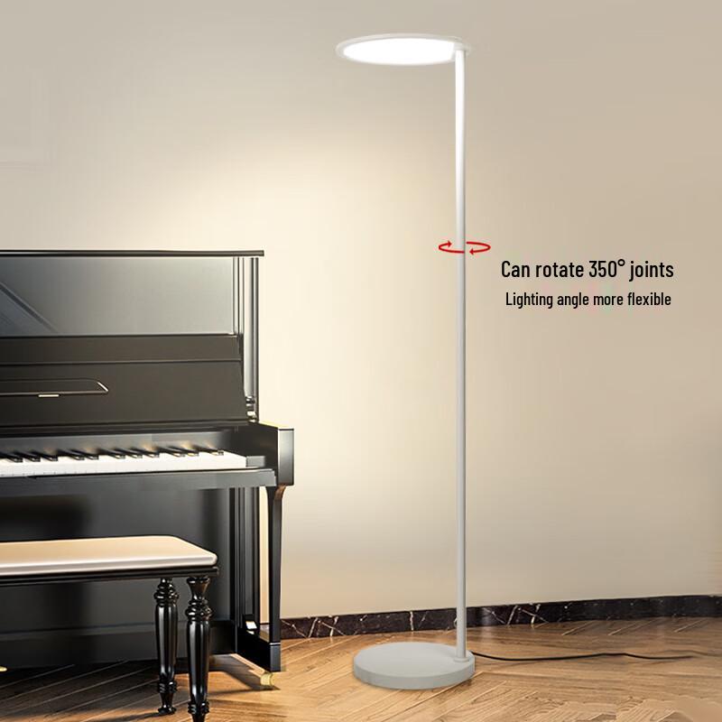 Minimalist Rechargeable LED Floor Lamp with 3-Color Dimming