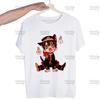 Hanako Kun Mens Harajaku Clothing Summer Streetwear Casual Loose Print Tee Short Sleeve Tops