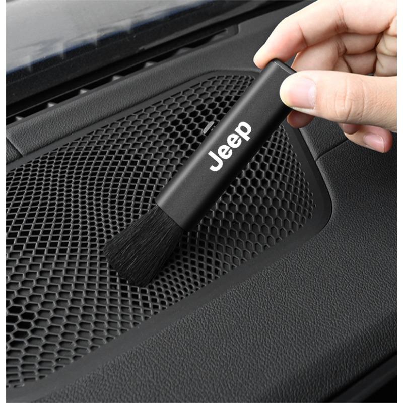 Auto Klimaanlagenauslass Reinigungsbürste Staubentferner Zubehör für Jeep Patriot Liberty Renegade Compass Grand Cherokee Wrangler