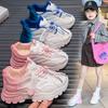 Girls Shoes Spring and Autumn Solid Soft Sole Leather Surface Breathable Single Women's Shoes Children