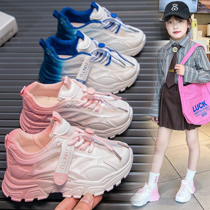 

Girls shoes spring and autumn solid soft sole leather surface breathable single women s shoes children 26 (inner length 16.5cm) рожевий