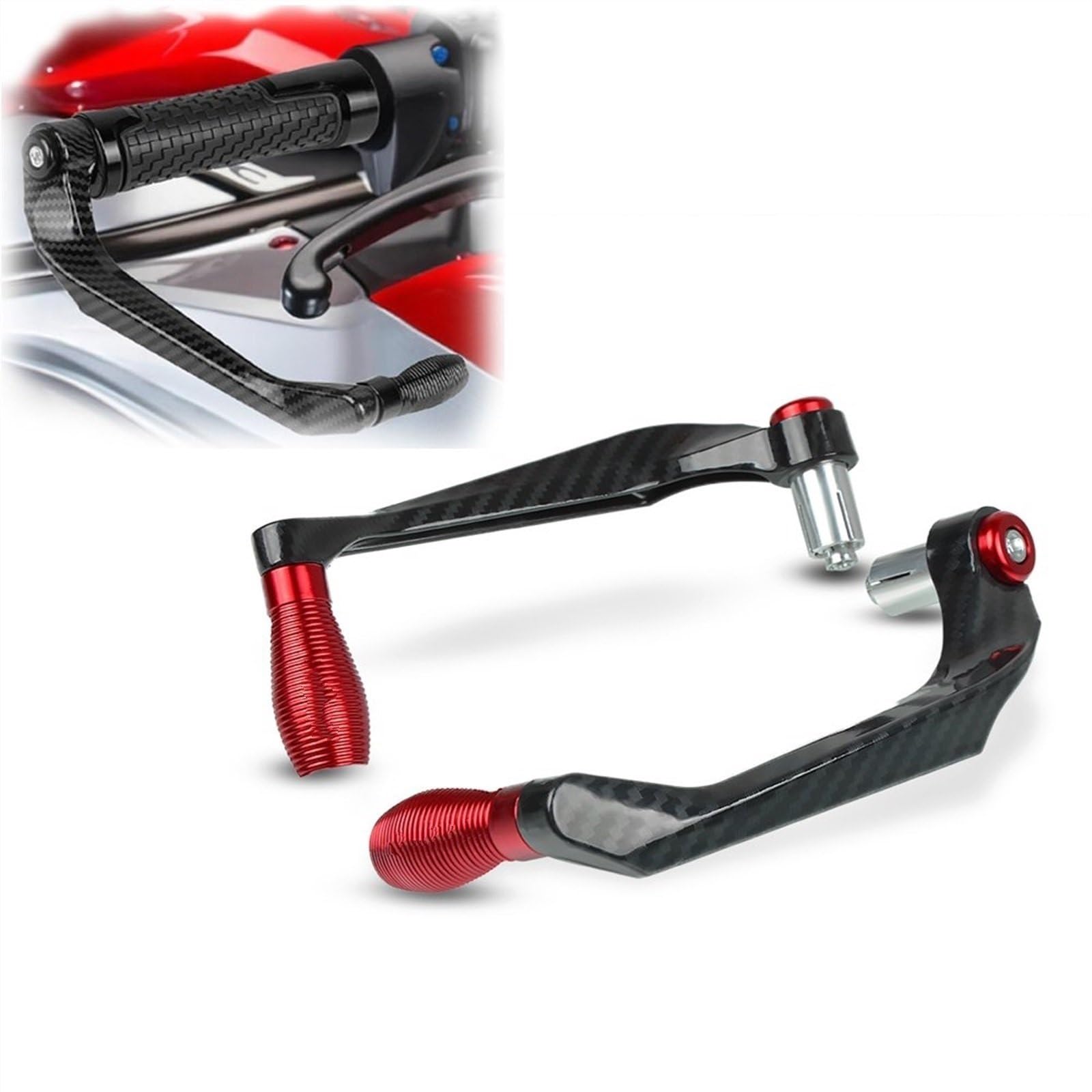 

Lever Hand Guard Motorcycle Handlebar Grip Brake Clutch Lever Protector One size