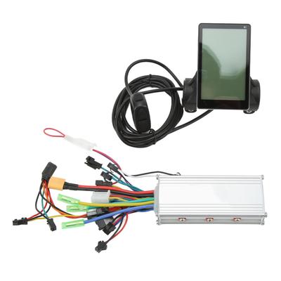36V 48V 500W Elektrofahrradmotor Bürstenloser Controller LCD-Display-Kit für 22,5 mm Lenker