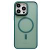 Magnetic Semi-Transparent Matte Phone Case for iPhone 16 Pro Max/15/14 Pro/13/12/11