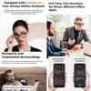 4K 800W HD Camera AI Smart Glasses Men Record Video 3790mAh Battery Languages Translation 3D Music Player Glasses With Camera