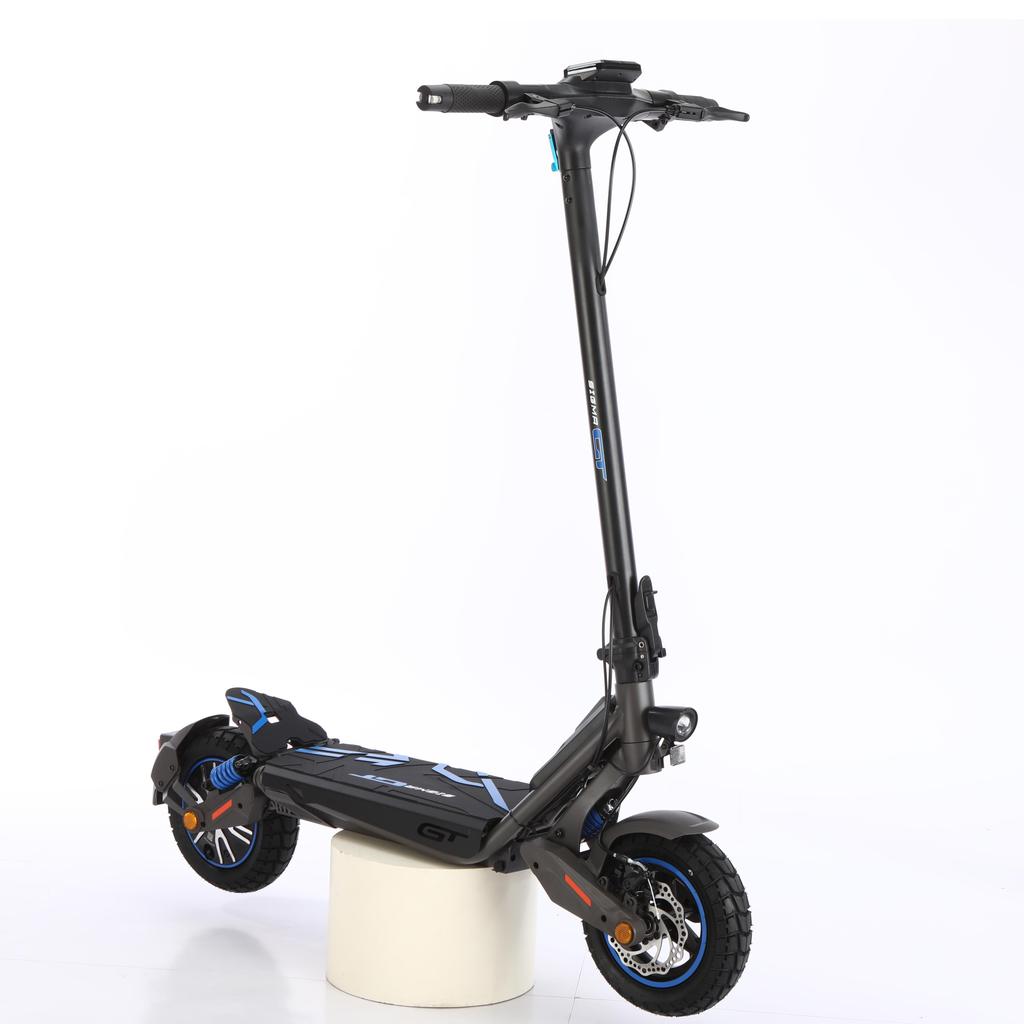M-HUNTER N07 Foldable Adult Offroad E Scooter 1000W Powerful Motor 48V 15AH Lithium Battery 10 Inch Pneumatic Tires for Outdoor Rough Road Riding