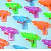 Water Gun Squirt Toys Mini Candy Color Portable Kids Transparent Small Water Rifle Summer Children's Gifts Toys Easy Operation