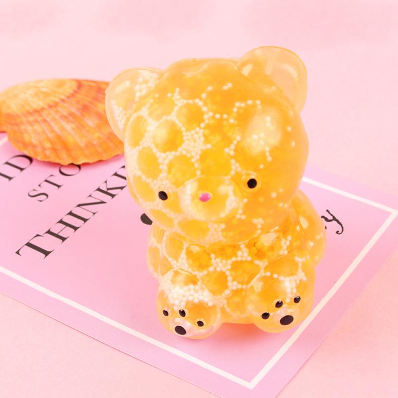 Tpr Bear Vent  Toy Decompression Artifact For Relieve Stress Slow Rebound Squeeze Ball Birthday