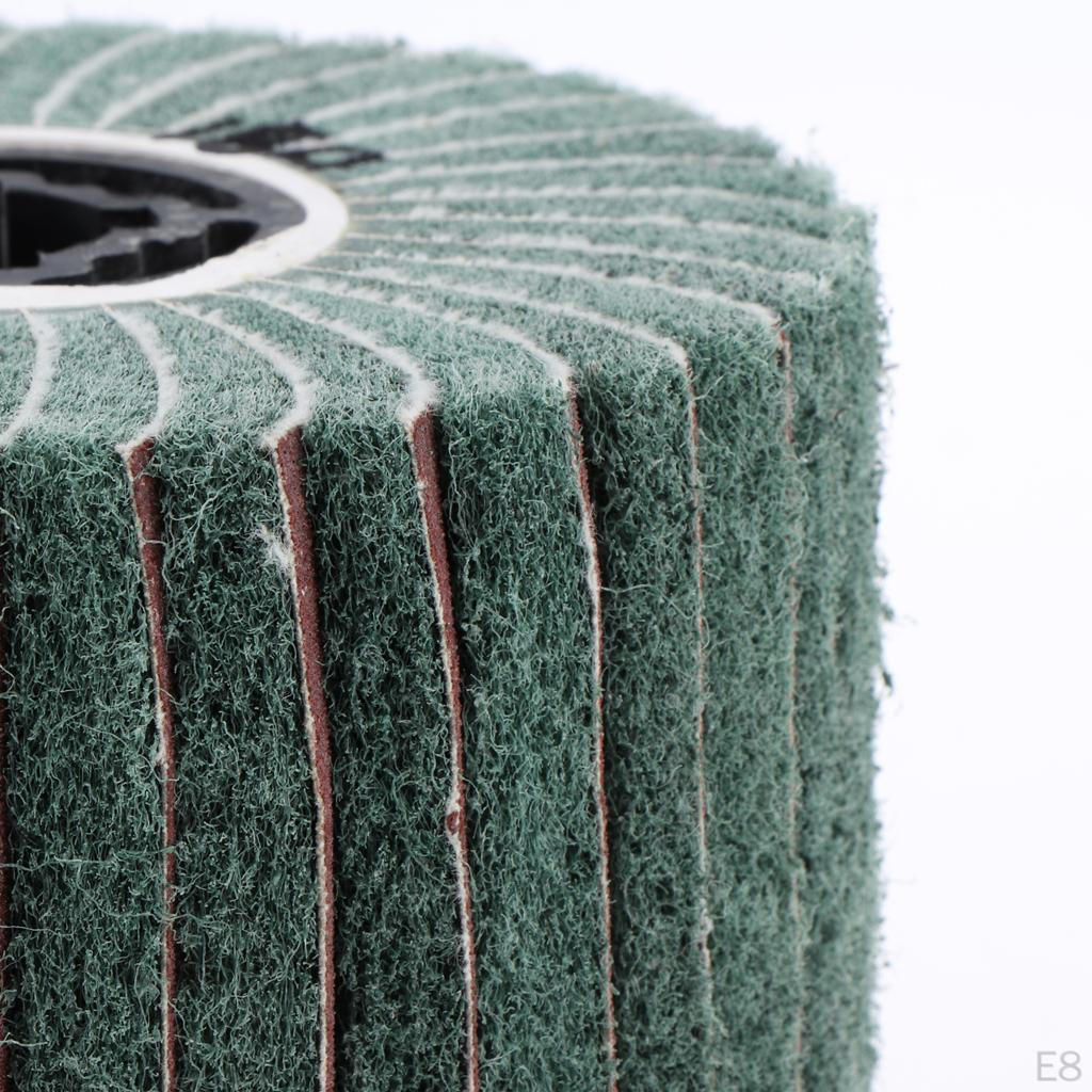 1Pc Wire Drawing Polishing Burnishing Woodworking Wheel