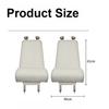 Car Seat Leg Support Extension Suede Universal Auto Seat Extender Leg Cushion For Driver Memory Foam Seat Padding Mat Cover