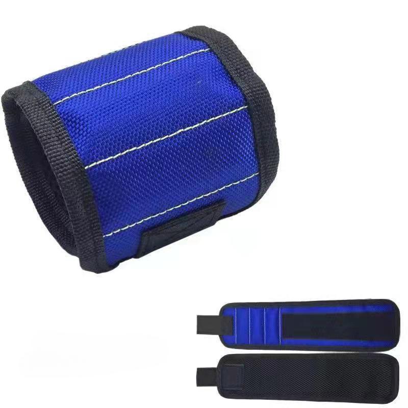 Magnetic Wristband for Holding Screws,Nails,Drilling Bits,Wrist Tool Holder Belts with Strong Magnets,five Rows of Ten Magnets