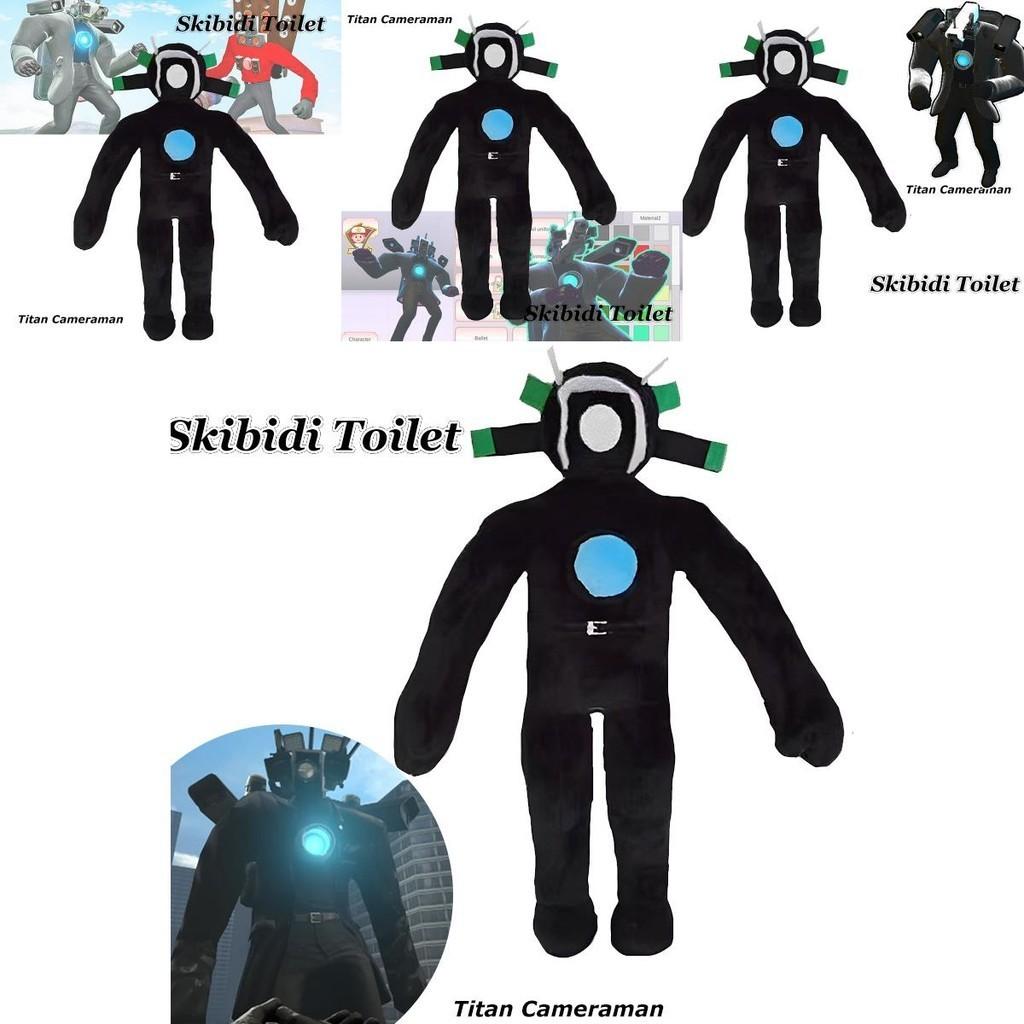 Skibidi Tuvalet Peluş Oyuncak Titan Kameraman Karakter 30cm/11.81in Yumuşak Ve Sevimli