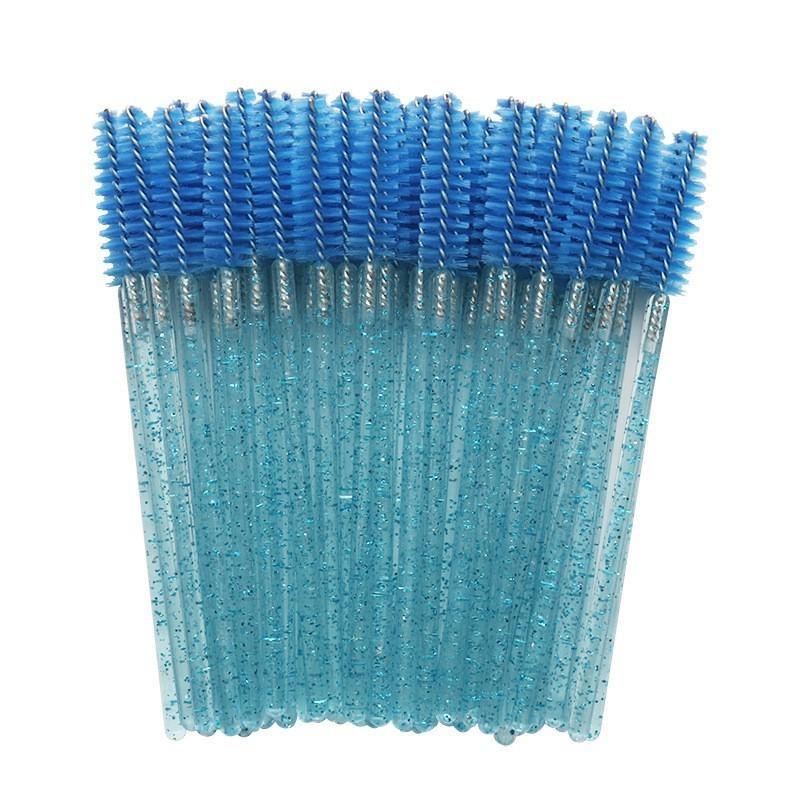 Eyelash Extension Disposable Crystal Eyebrow Brush Mascara Wands Applicator Lash Cosmetic Brushes Beauty Makeup Tool