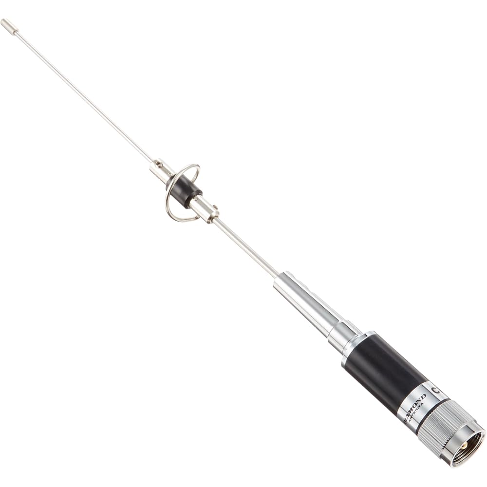 Diamond Antenna (Daiichi Denpa Kogyo) 144/430MHz High-Gain Dual-Band Short-Type Mobile Antenna, Repeater/D-STAR Compatible, CR77