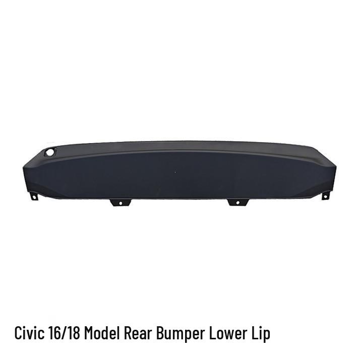 Honda Civic Rear Bumper Lower Diffuser Trim for 2016-2021 Models