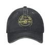 Bonzai Records Sun Baseball Cap Casual FeUnisex Unisex Washed Trucker Hat Sunscreen Design Hiking Fishing Snapback Cap Birthday Gift