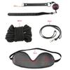 Starter Kit 10 Pieces Gag Flogger Restraints Blindfold Cuffs Collar  Starter Kits