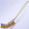 1 Set Copper Wire Brush Metal Rust Removal Roller Brush Polishing Barbecue Cleaning Brush Suitable For Cleaning Barbecue Grilles