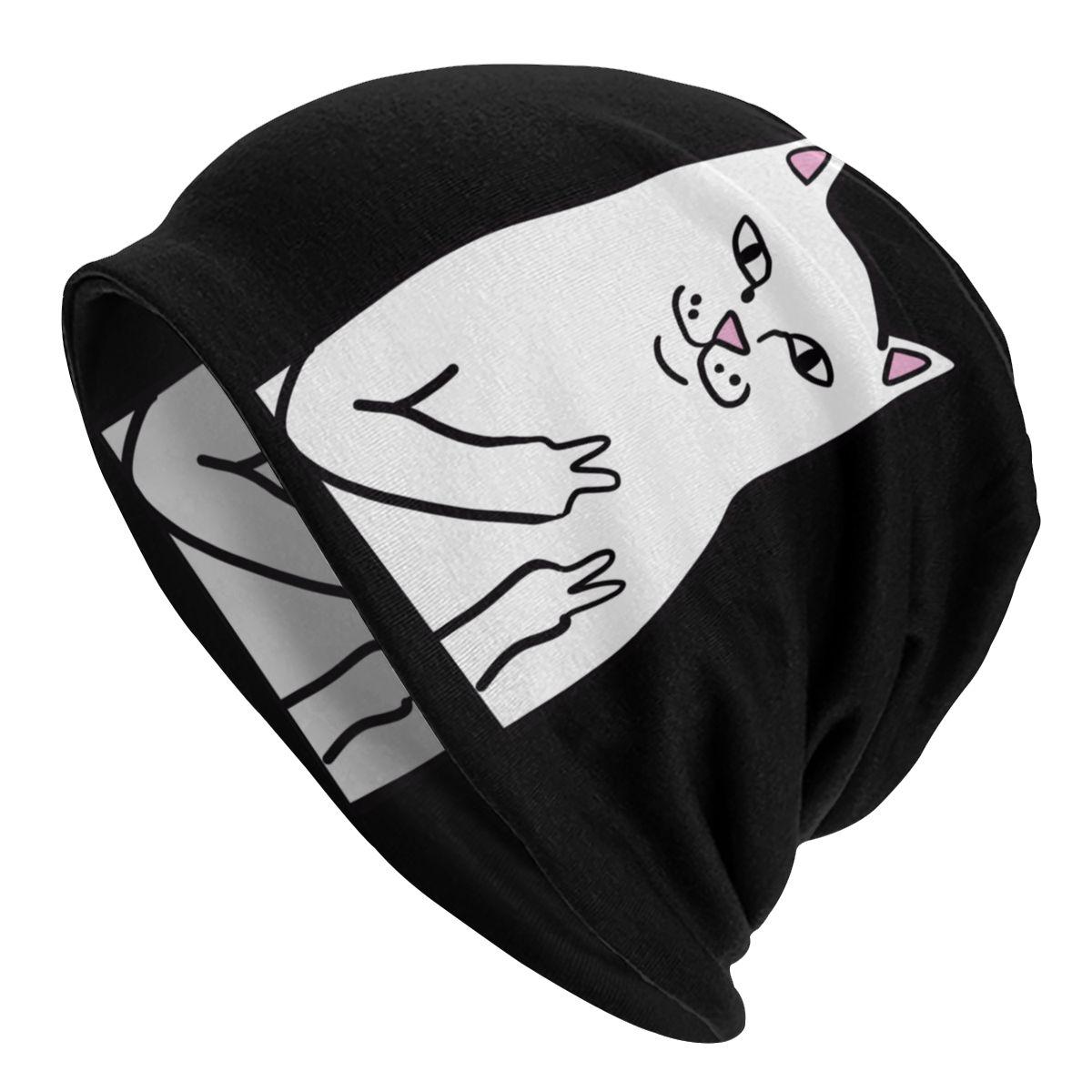 

Забавный зимний теплый чепчик авокадо с котом Homme, объемная шапка-бини, модные лыжные шапочки с черепами, шапки для женщин унисекс Skullies Beanie Hat