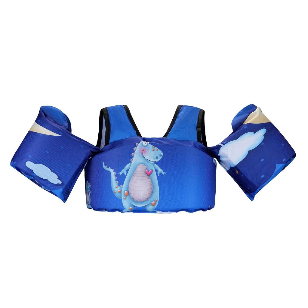 Children's Cartoon Flotation Suit and Armbands Swimming Gear