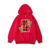 Mexico Letter Flag Printed Hoodie Women Comfortable Loose Hooded Winter Fleece Warm Sweatshirt Basics Streetwears