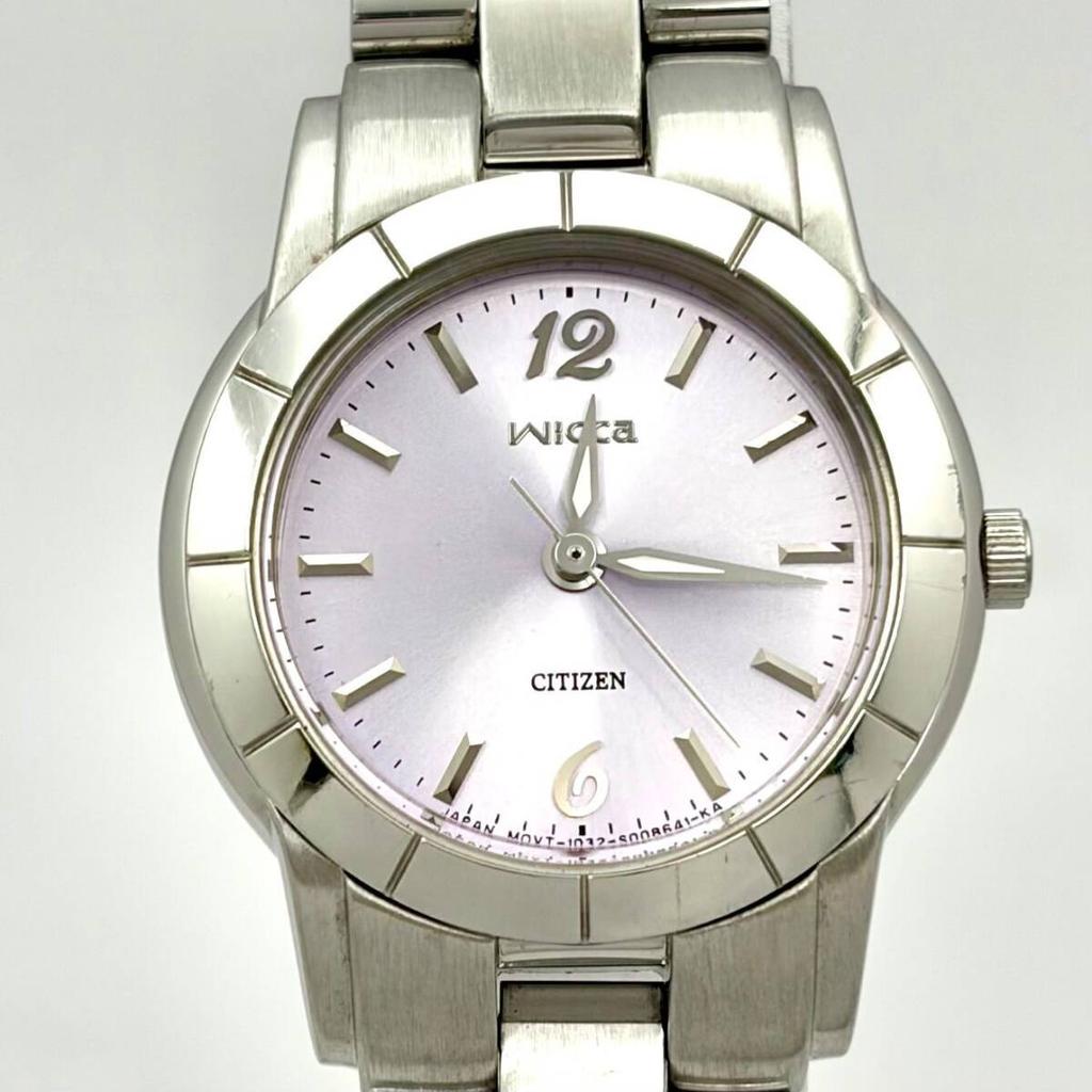 Citizen Wicca Dusty 2N1437 [ /New Battery] Women's Watch, Purple, 1032-S004951