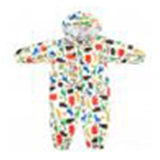 Cartoon Raincoat Kids Children Jumpsuit Rainwear Boy Girl Waterproof Poncho