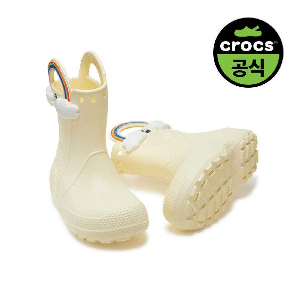 

Crocs Headquarters Infant Handle It Rainbow Rain Boot Bc BUTTERCREAM(Z76O)/C7