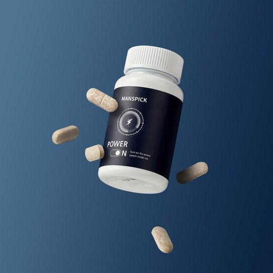 Men's Pick Power On Leucin Maca Arginin Männliche Vitalität Ausdauerlösung, 60 Tabletten, 1 Einheit, koreanisches Naturkost