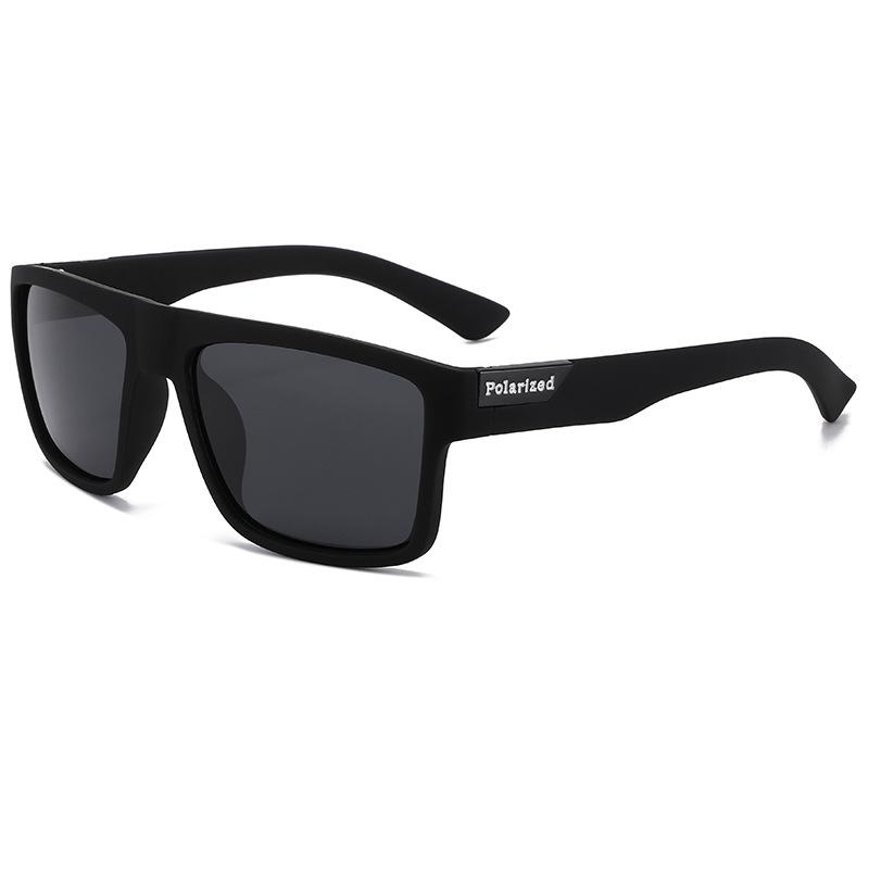 Men's Large Frame UV Protection Cycling and Driving Photochromic Polarized Sunglasses