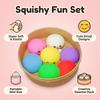 Prank Soft Cute Dumplings Squishy Food Shape With Steamer Squishy Crystal Bun Pinch Squeezable Fidget Sensory