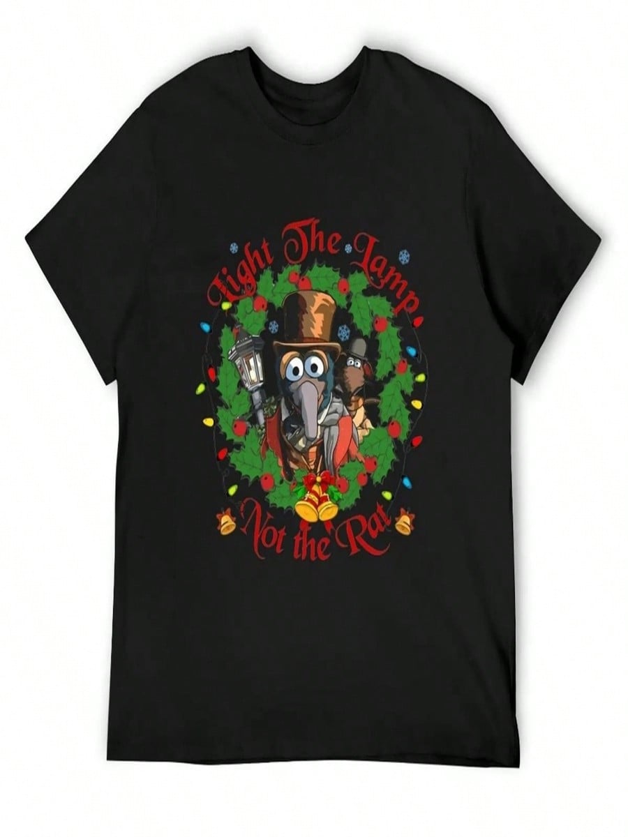 The Muppets Christmas Carol Gonzo And Rizzo Light The Lamp Not The Rat T-Shirt S разноцветный