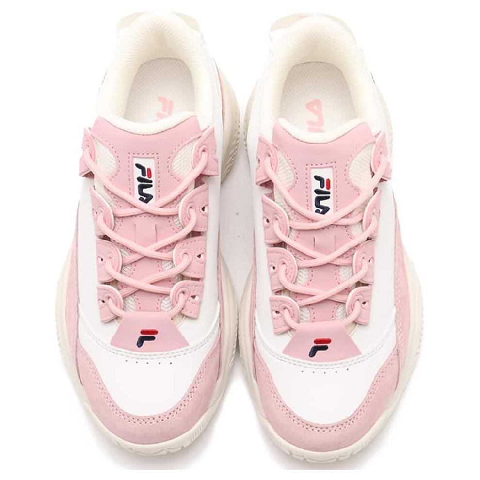 Fila Low Top Casual Shoes Unisex White Pink UFW24050-149