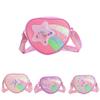 Adorable Cartoon Star Shoulder Bag For Girls With Rainbow Stripes And Heart Design
