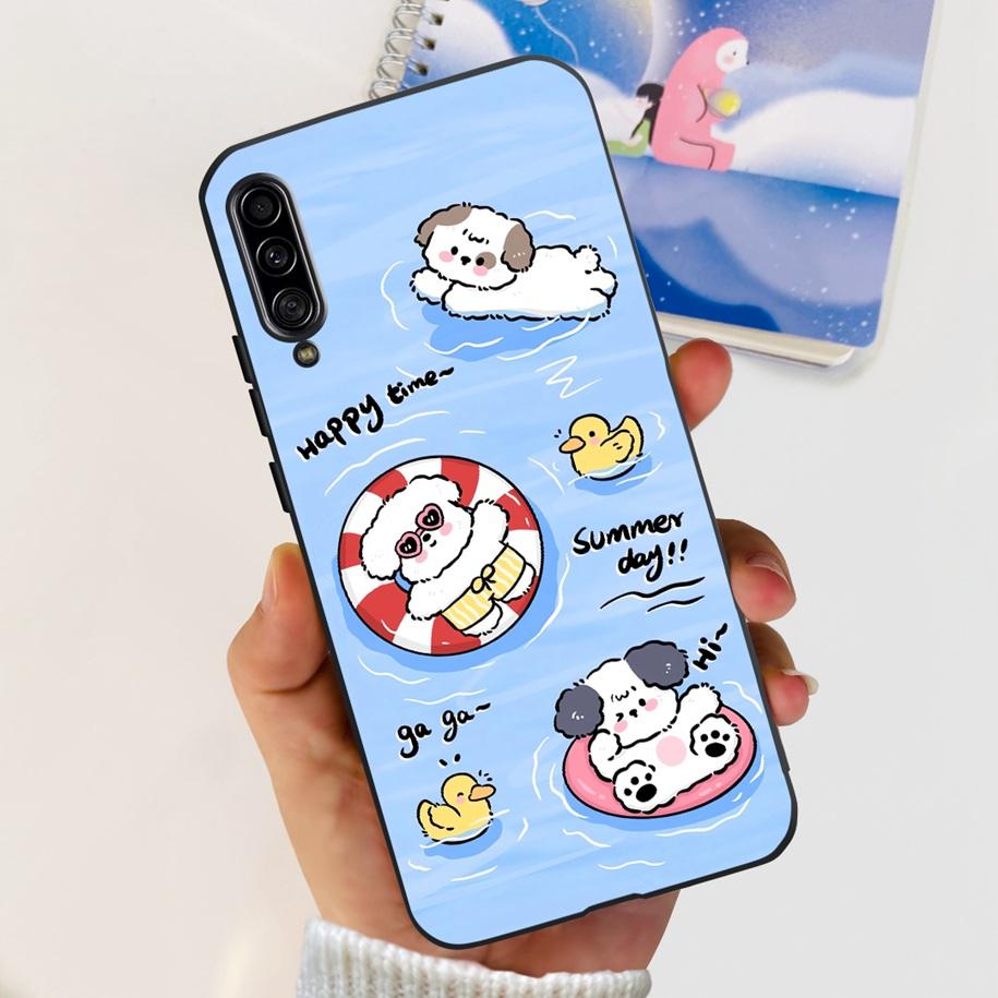 For Samsung Galaxy A90 5G Case Popular Flower Soft Silicon Phone Cover For Samsung A90 5G Fundas A 90 SM-A908N Shockproof Bumper