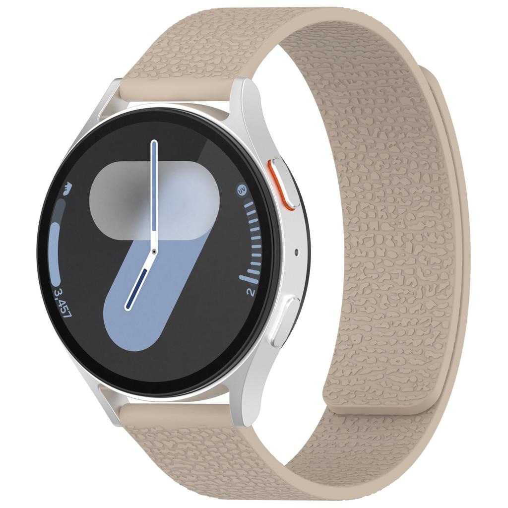 18mm 20mm 22mm Silicone Magnetic Loop Strap For Samsung Galaxy Watch 7/6/5/4 Active 2 Amazfit Bracelet HUAWEI Watch GT 2e 3 Band