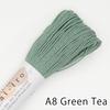 Olympus Sashiko Sashiko Muted 10 Colors Thread, Awai-iro (Awai-iro) - Colors, 40m, (OLY-A-10SET)