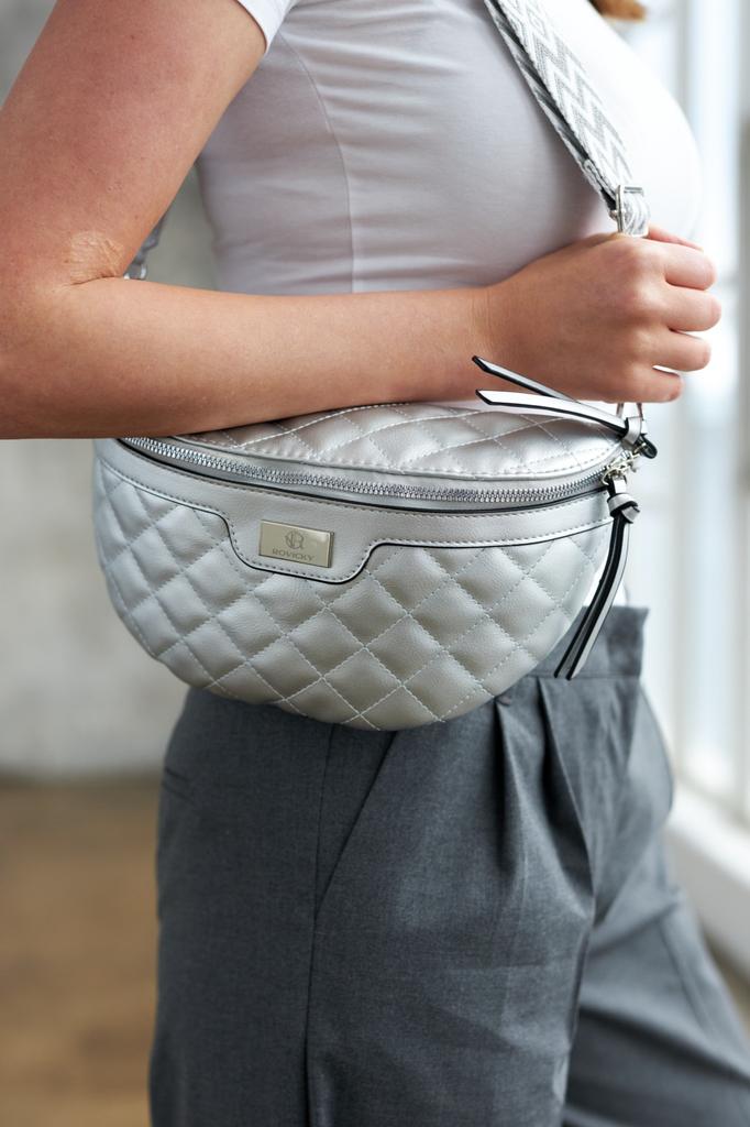 R-NER-6-2953 Silver Waist Bag