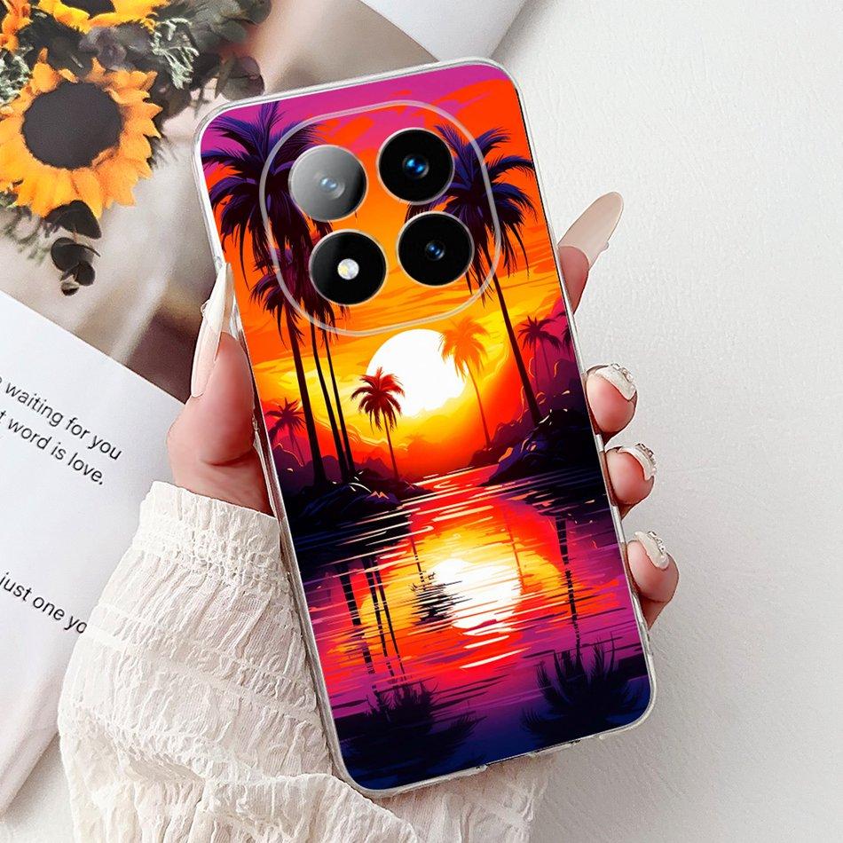 For Xiaomi Redmi Note 14 Pro+ Cool Dragon Tiger Painted Phone Case For Redmi Note14 Pro Plus 5G Soft Silicone TPU Cases