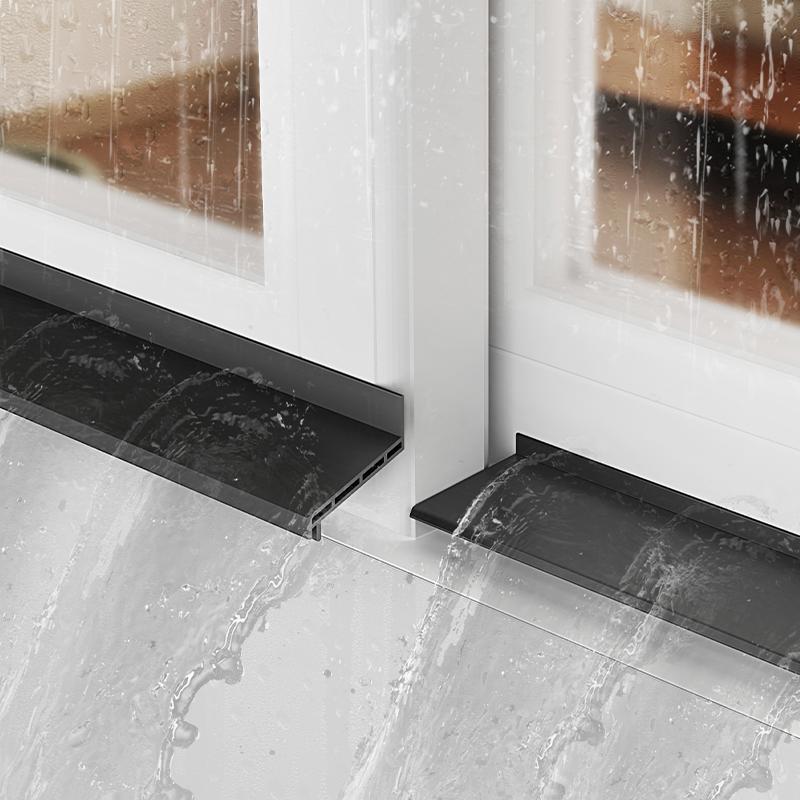1.1m TPE Waterproof Self Adhesive Strip for Window Glass Door Balcony Sliding Windproof Soundproof Sealing Home Weatherstrip