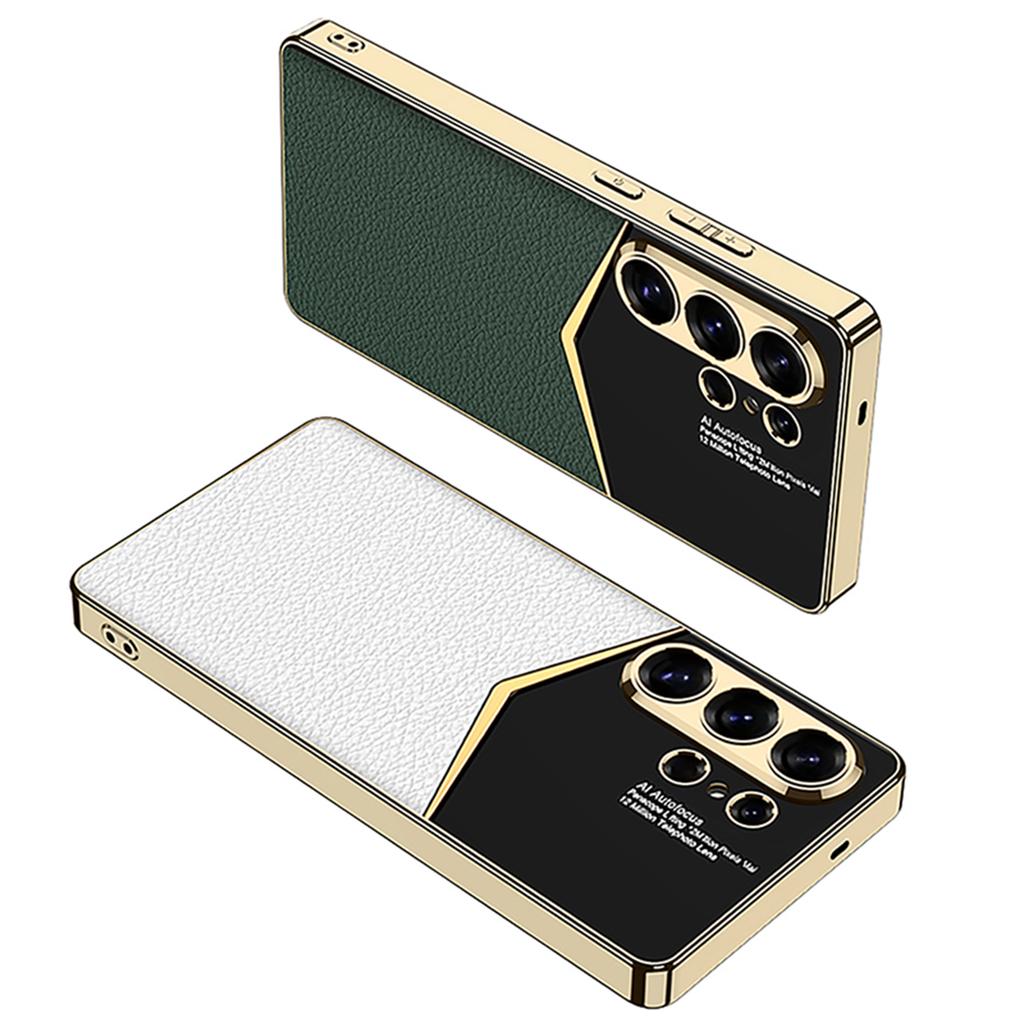 GKK Für Samsung Galaxy S26 Ultra Hüllen Galvanik PU + PC + TPU Handyhülle