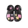 Crocs Mardi Mercredi X  Classic Clog Round Toe Thick Sole Floral Clogs Unisex Clogs Black 211769-001