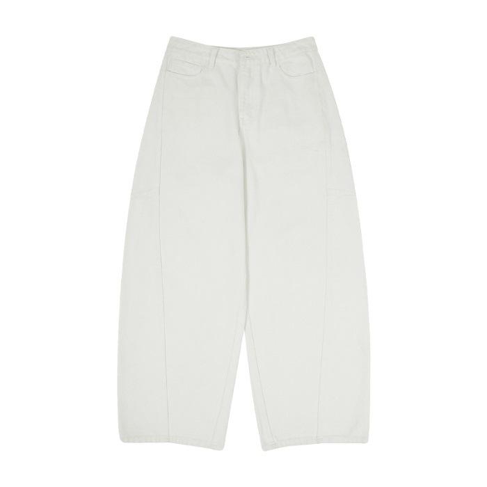 New Spring and Summer American Jeans Men and Women Loose Straight Personalized Scimitar Pants