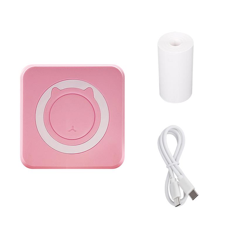 Cross-border Student Pocket Mini Inkless Photo Printer for Data Label and Question Search
