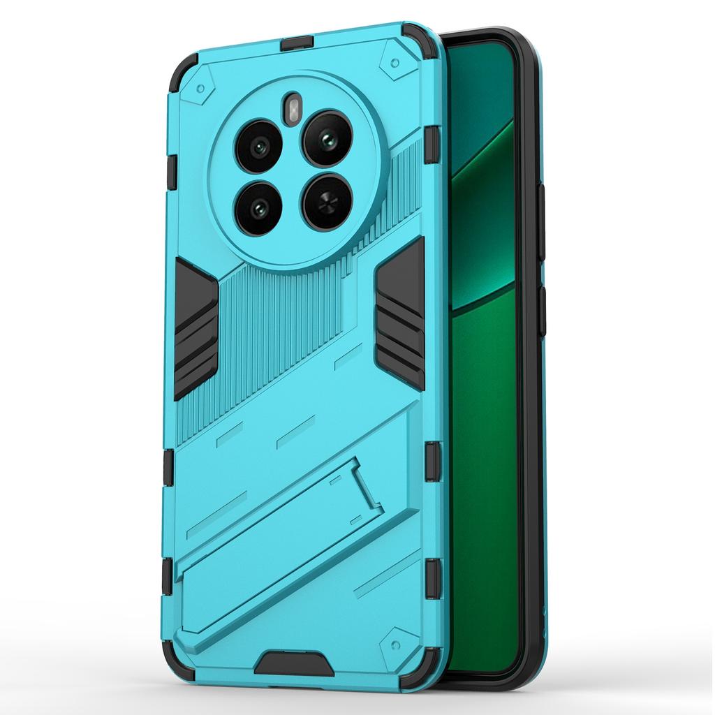 Carcasă pentru Realme 12 4G/12+ 5G cu Suport Kickstand PC+TPU Husa Protectoare Rezistentă pentru Telefon