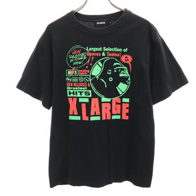 Camiseta de manga curta M preta Masculina Usada