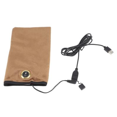 Heated Beauty Hand Mittens USB 3 Settings Electric Warming Mitts for SPA Hand CareBrown