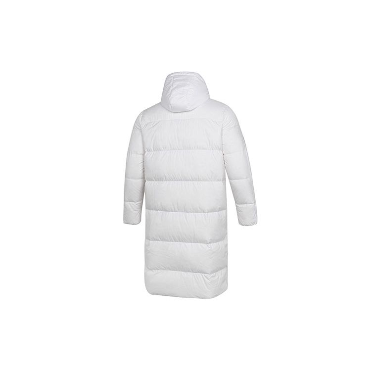 Adidas Outdoor Sports Casual Hooded Down Jacket Men Outerwear White HC2634